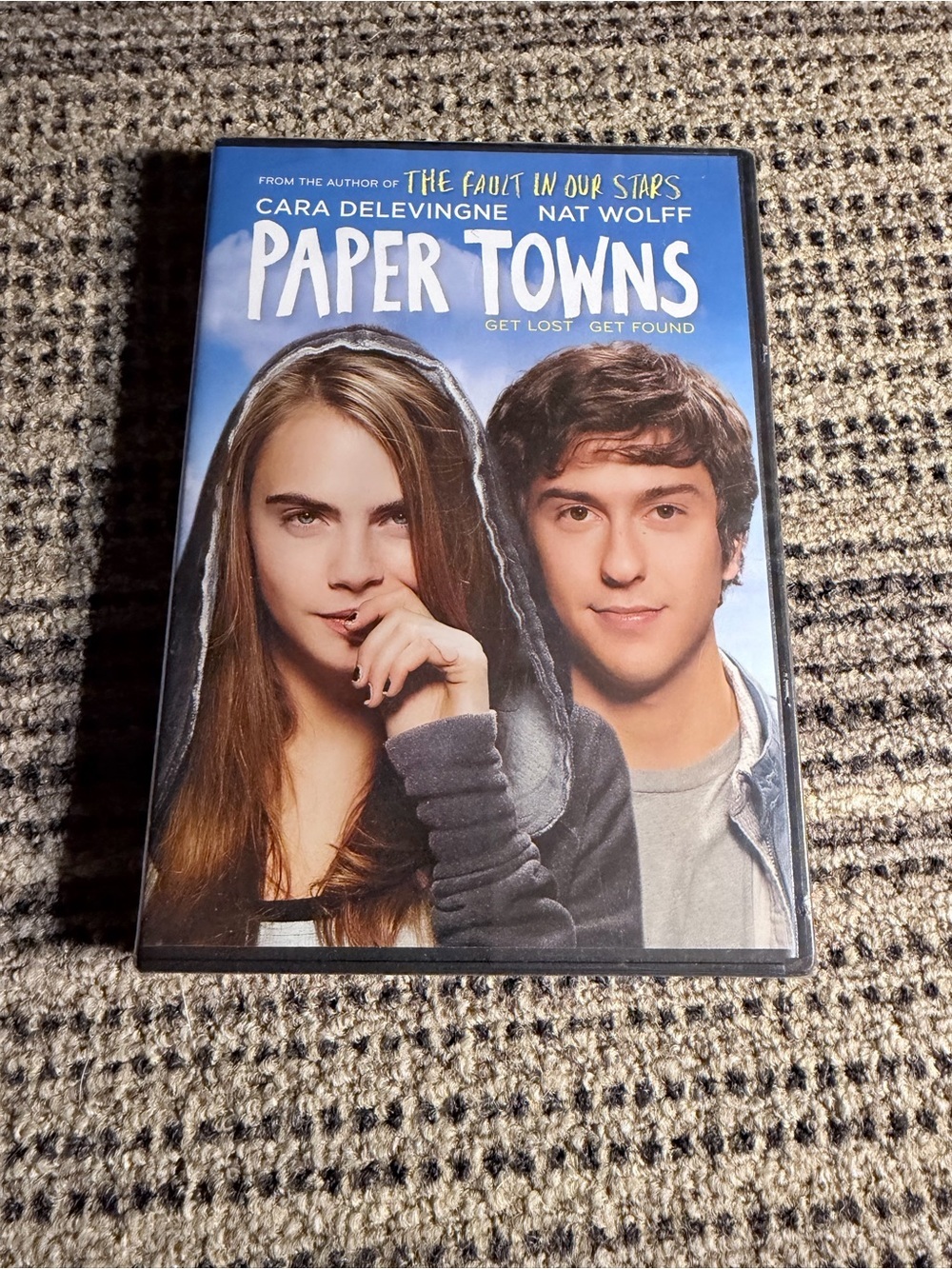 Portable DVD Case Back